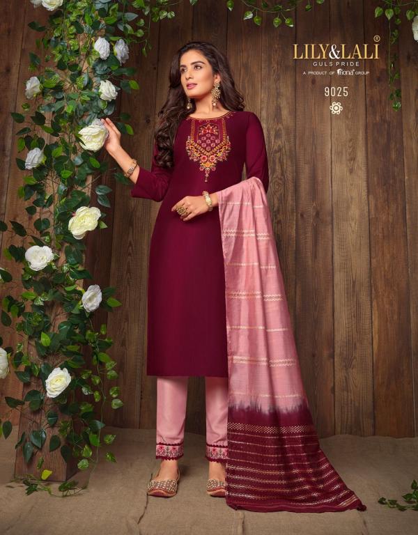 Lily And Lali Madhvi Exclusive Wear Masleen Ready Made Collection